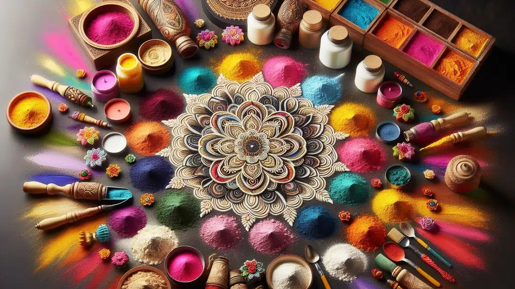 Rangoli Colour