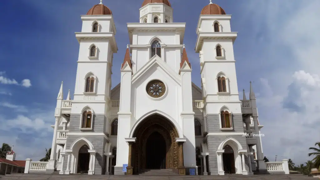 Madre De Deus Church Vettucaud Thiruvananthapuram