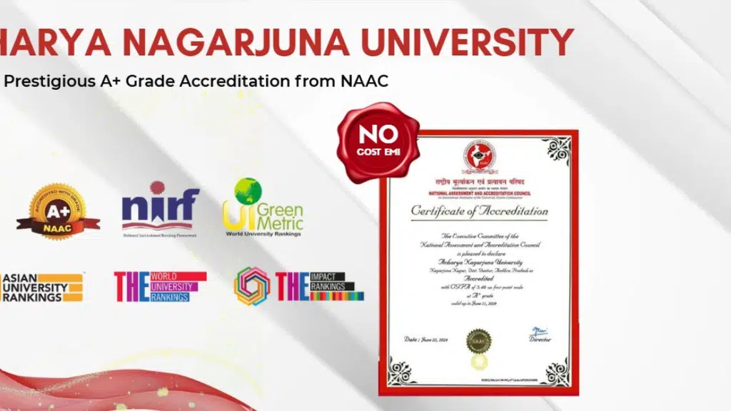 Acharya Nagarjuna University Distance Learning Programs with ICT