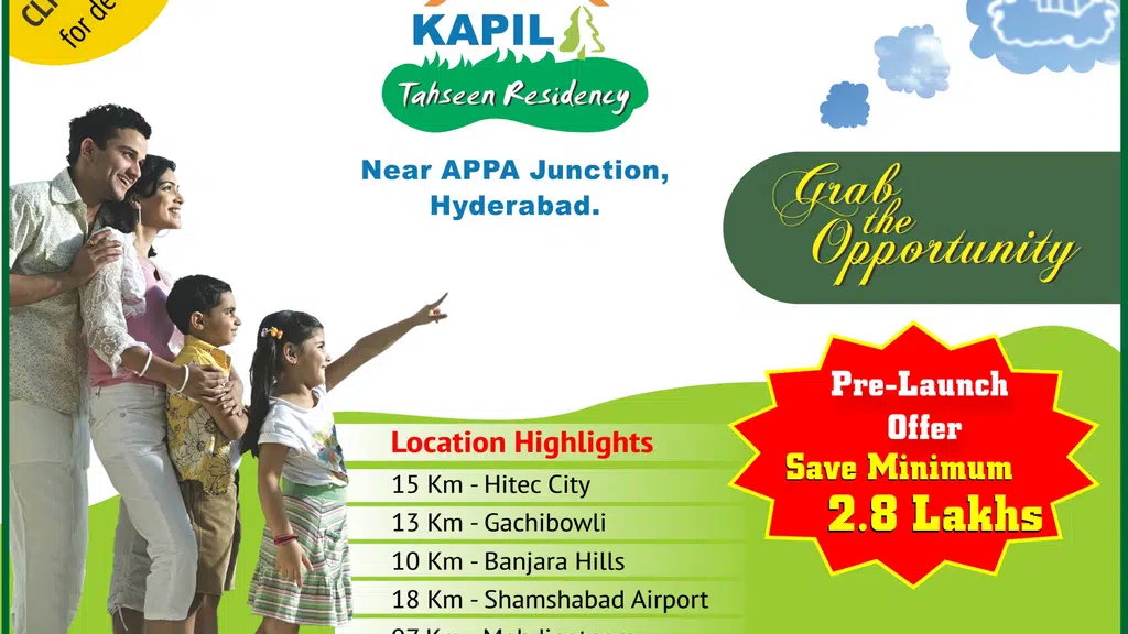 Open Plots For Sale at Kapil Homes