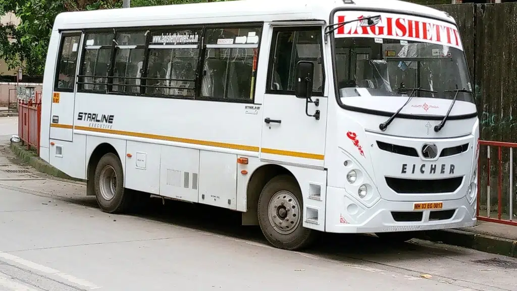 Lagishetty Travels Bus On Contract