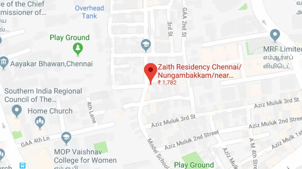 Zaith Residency - Near US Consulate & Apollo Hospital