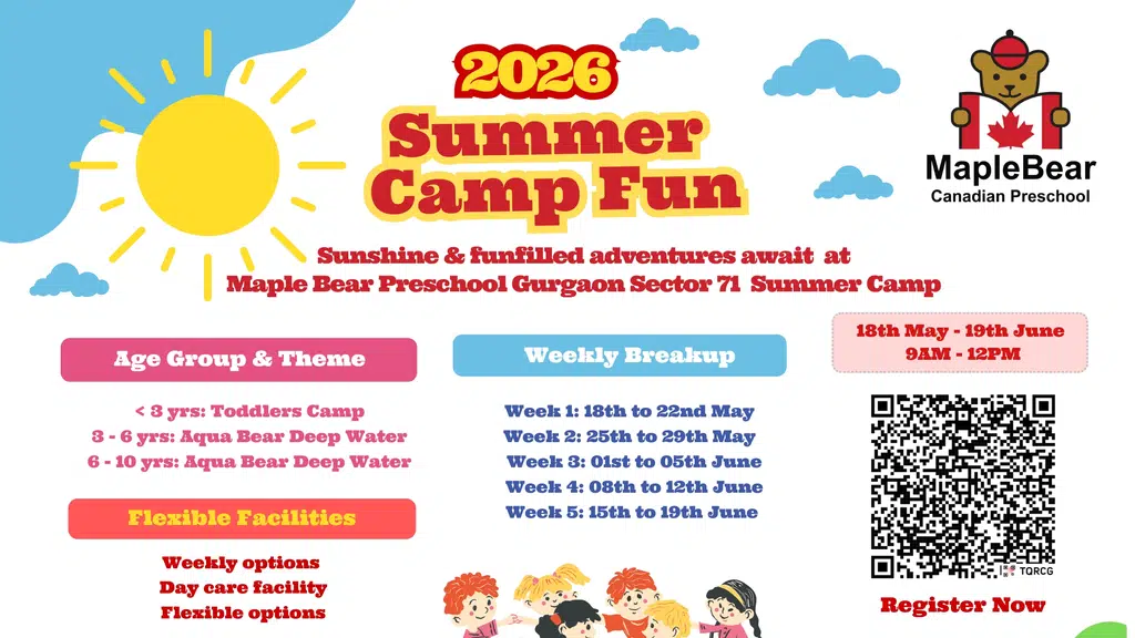 Maple Bear Canadian Preschool, Sector 71, Gurugram