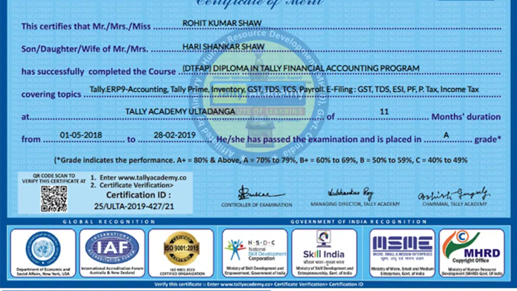 Tally Academy Baranagar
