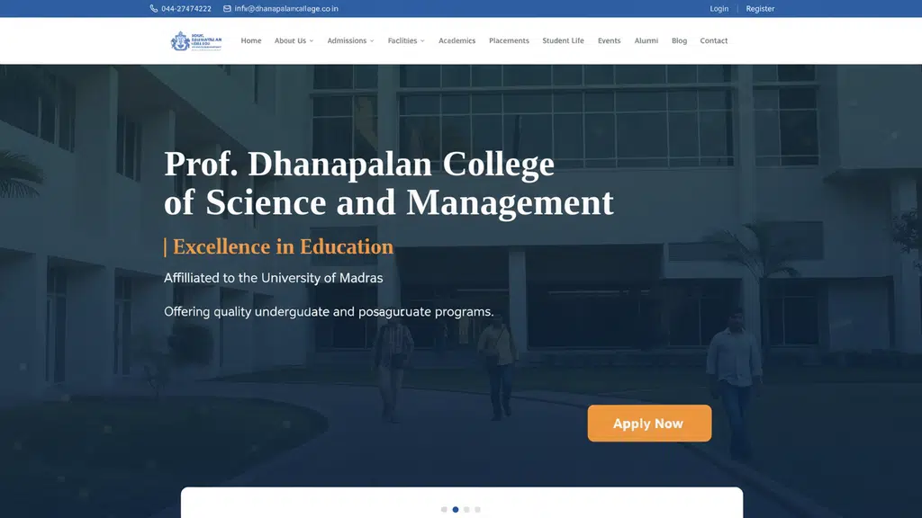 Prof. Dhanapalan Science and Management College