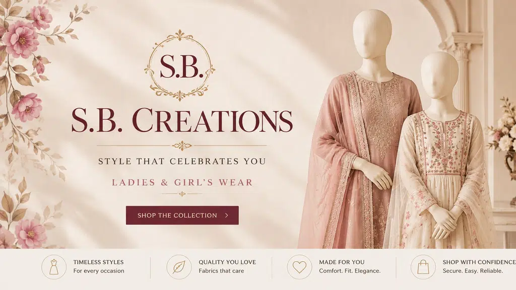 SB CREATIONS ( Wholesaler Readymade Garments In Hyderbad)
