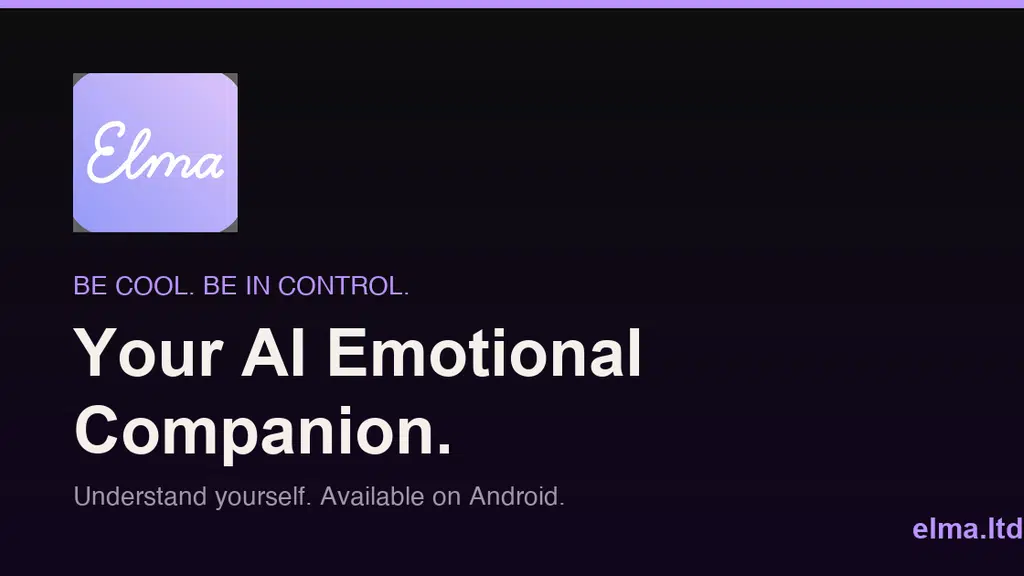 ELMA : Emotional Companion