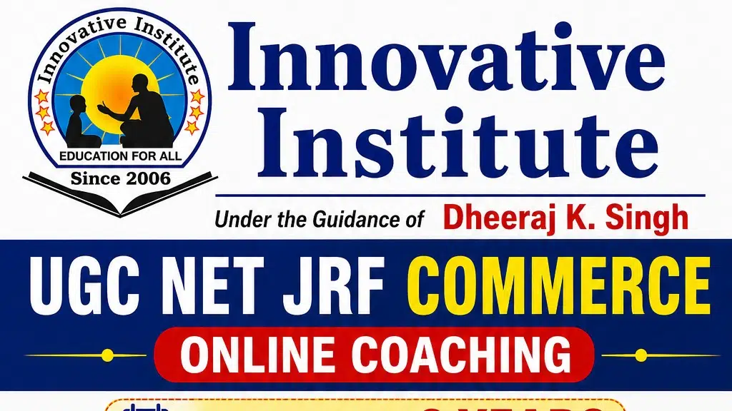 Innovative CA & UGC - NET / JRF Coaching Institute
