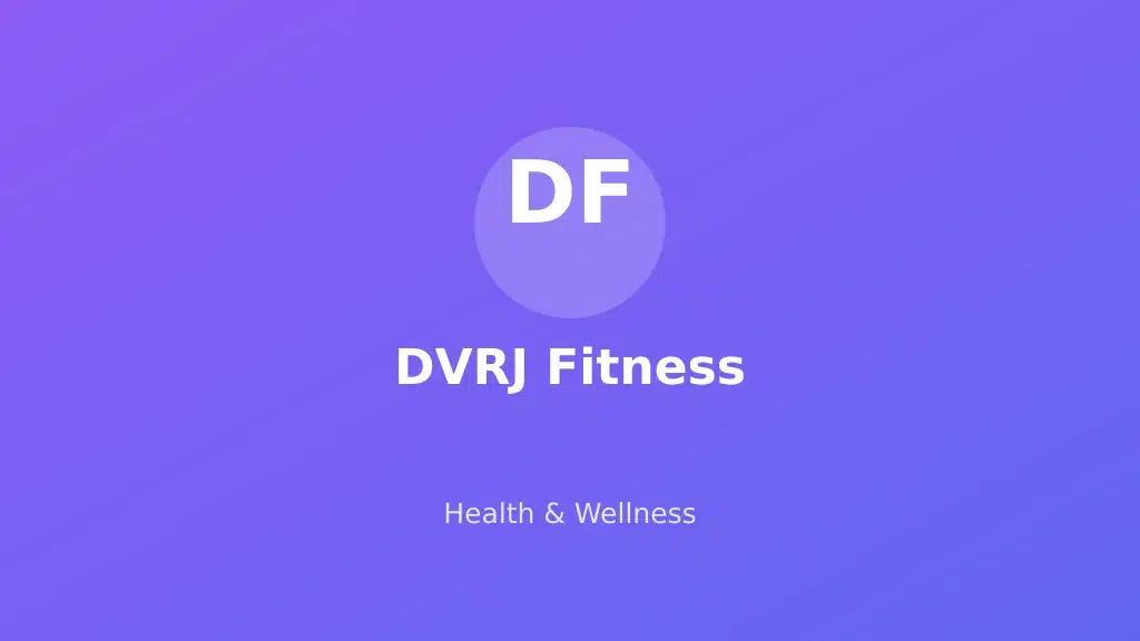 DVRJ Fitness