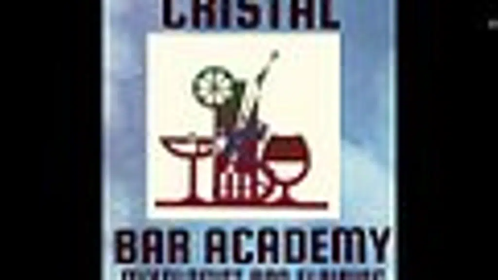 Cristal Bar Academy mixologist and flairing