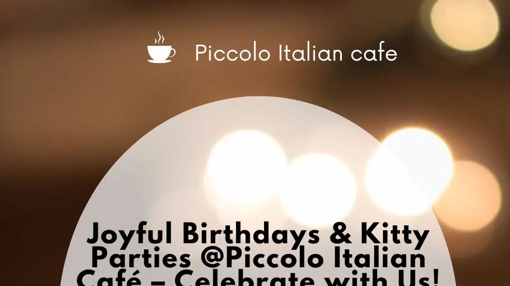 Piccolo Italian Café Lucknow