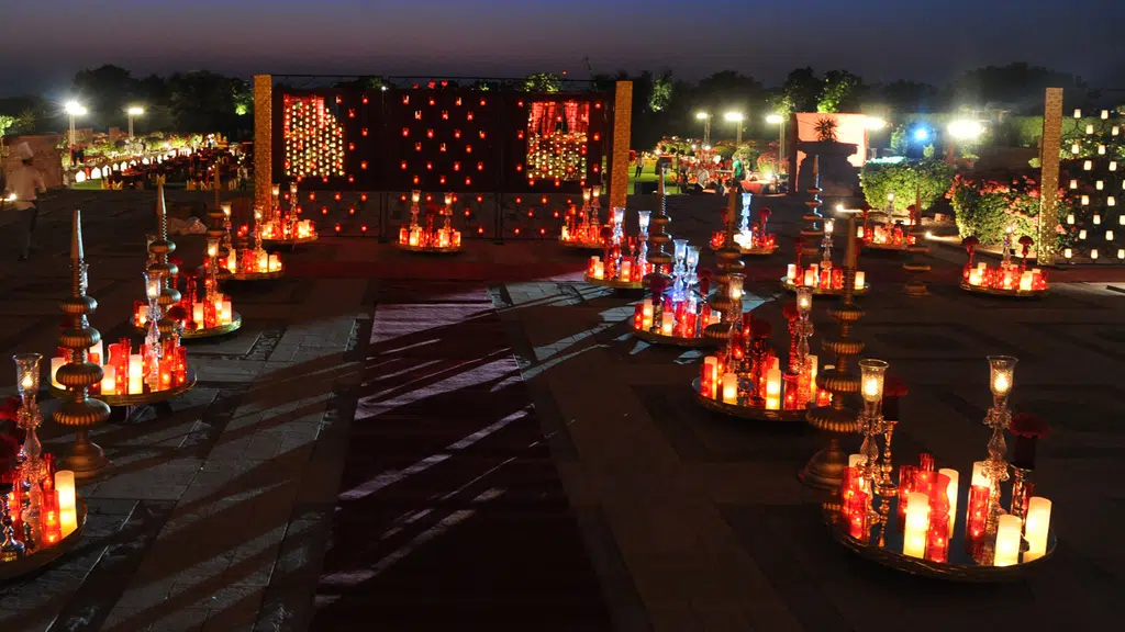 Tulsi event and decor