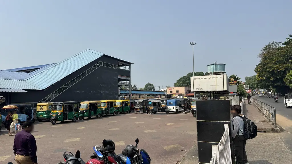 Kozhikode Railway Station Foot Over Bridge