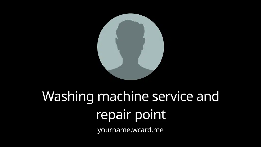 Washing machine service and repair point