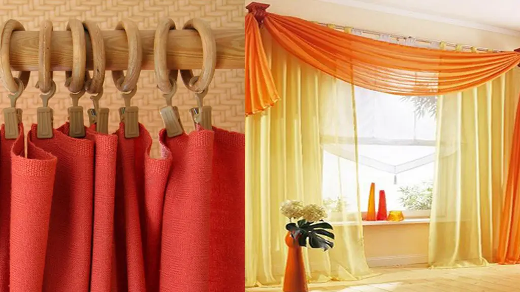 Golden Curtains and Furnishings