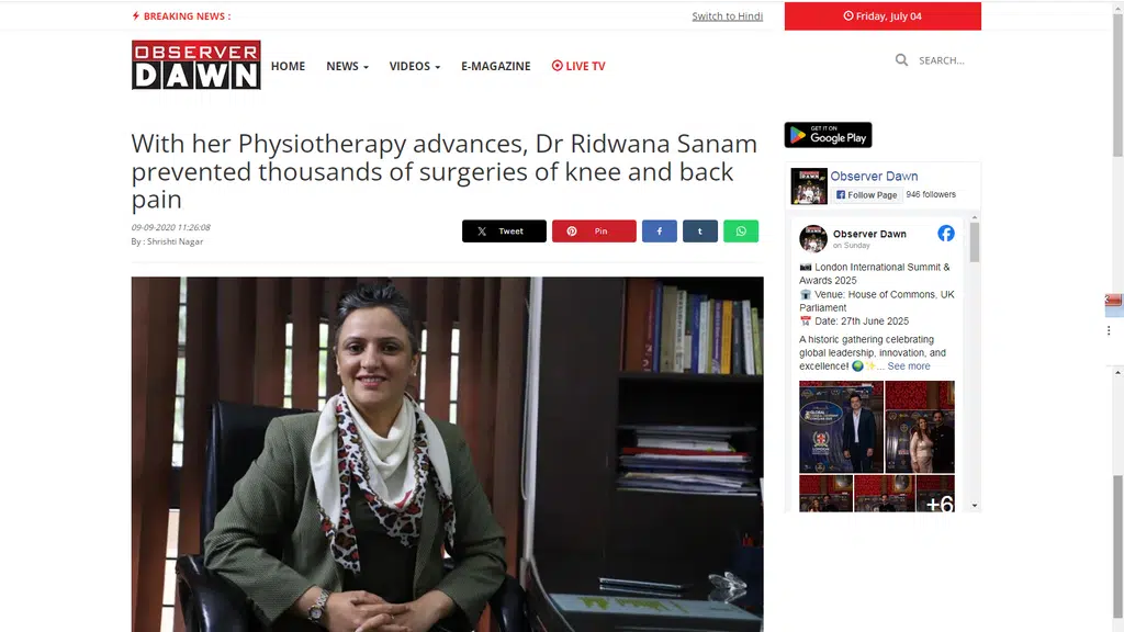 KRV Physiotherapy Patna