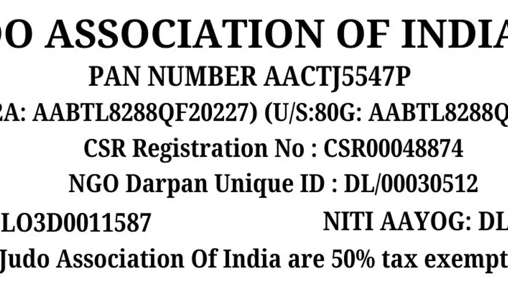 Judo Association of India
