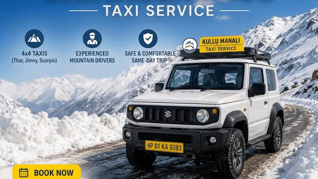 Manali To Leh Taxi Service