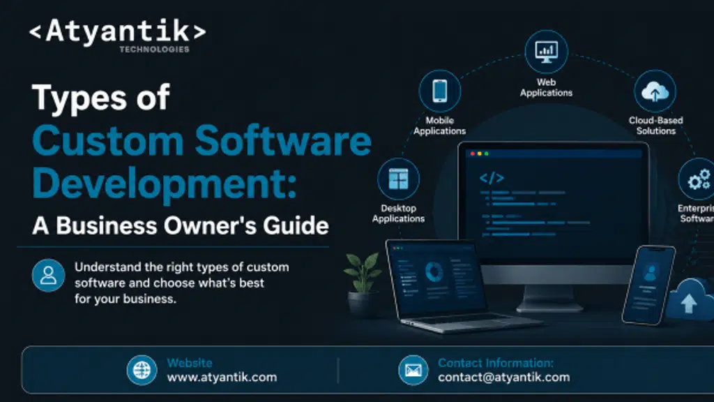 Atyantik Technologies Private Limited | IT & Software Development Company | ERP & CRM Customizations | SAAS Solutions