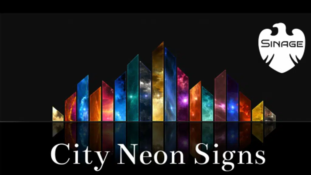 City Neon Sign