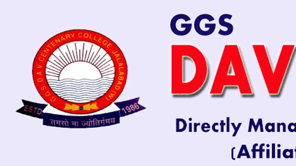 GGS DAV College Jalalabad