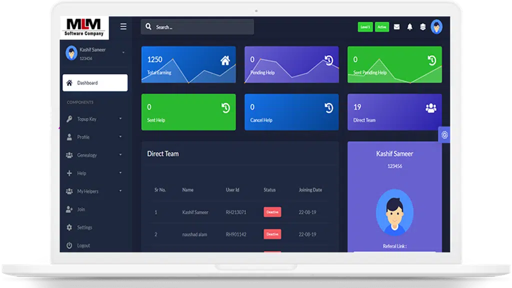 MLM Software Company in Delhi