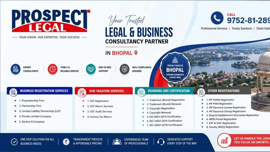 Prospect Legal - MP GST Registration Consultant
