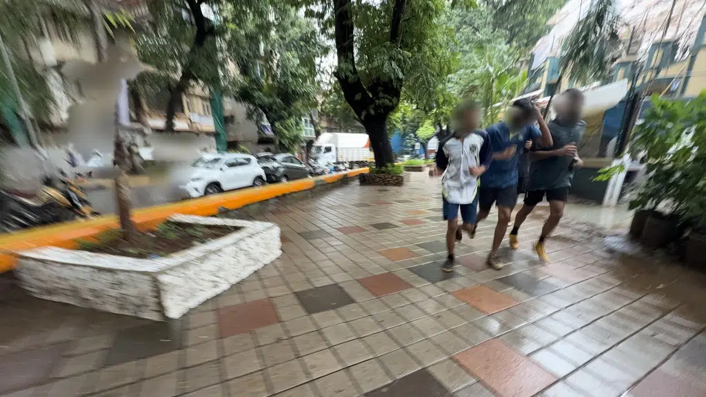 Shivaji Park, childrens park facing sealink
