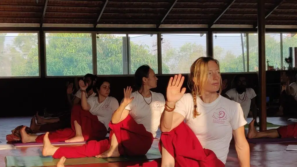 Soham Ayur Yoga Ashram.