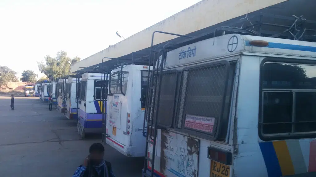 Roadways Bus Stand Bhilwara