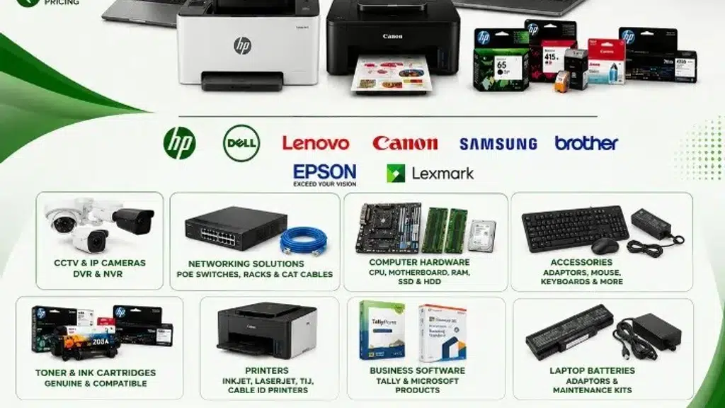 Parsh Infotech Incorporated - Computer, Laptop & Cartridges Store