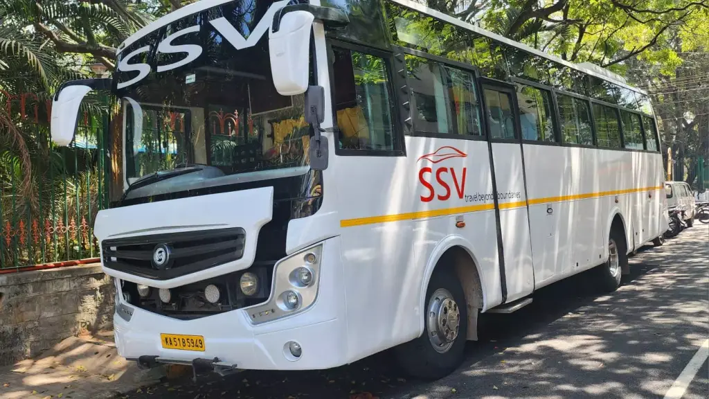 Bangalore Bus Rentals - Mini bus, Tempo traveller and 50 seater buses
