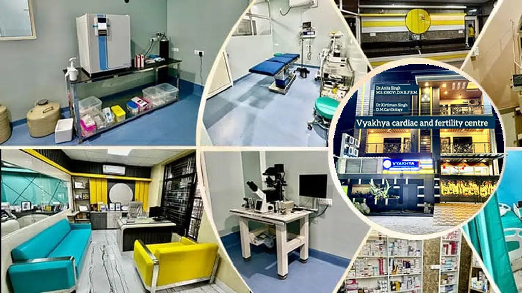 VYAKHYA Cardiac & Fertility Centre, Best IVF Clinic & Cardiologist in Lucknow, Nearby Doctor, Heart Clinic, Hospital Near Me