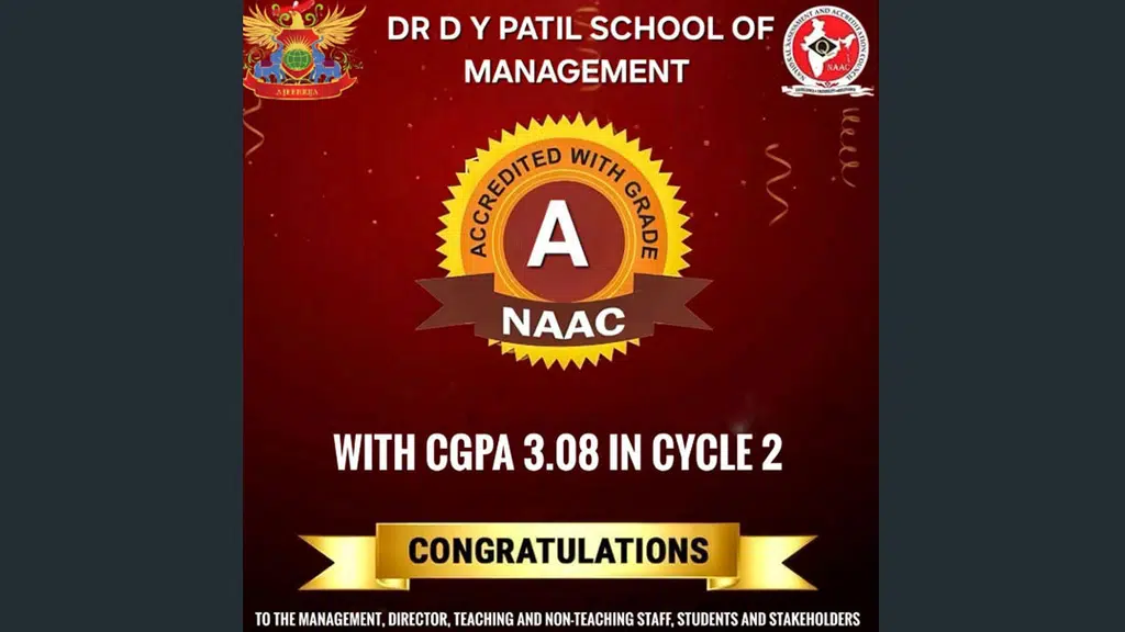Dr D Y Patil School of Management, Lohegaon