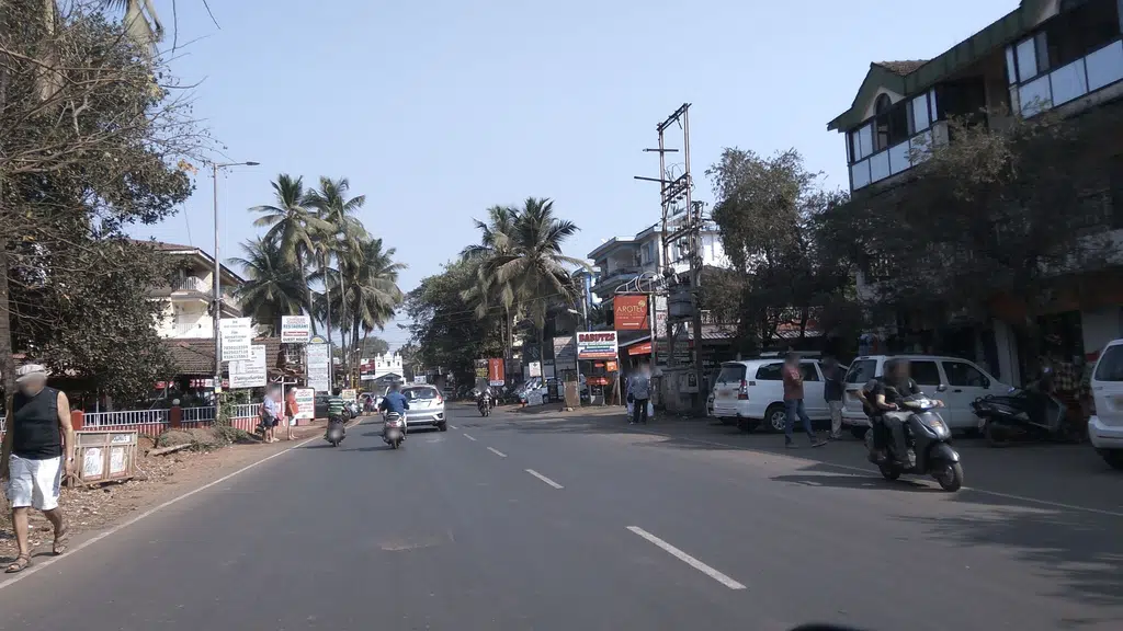 North Goa Near Baga Beach