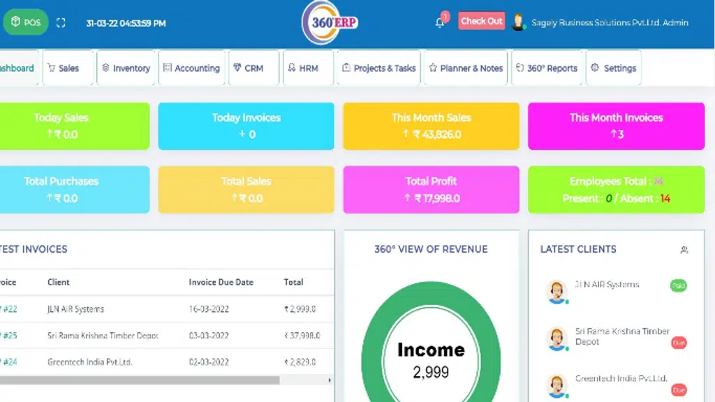 360ERP -Affordable & Best ERP Software