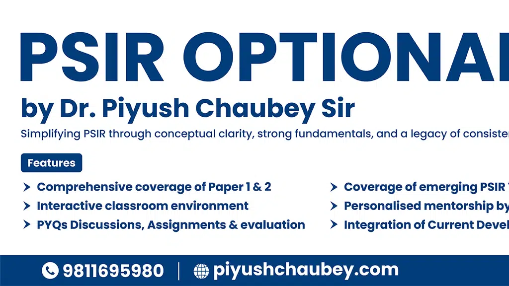 Political Science by Dr. Piyush  Chaubey
