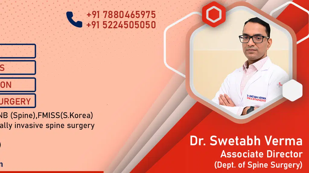 Dr Swetabh Verma-Spine Surgeon Medanta Lucknow