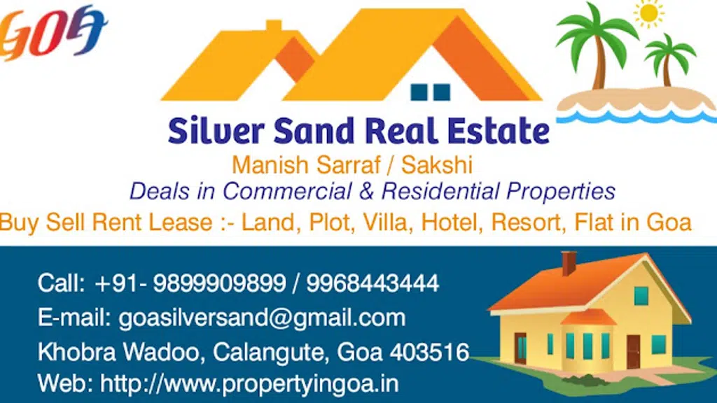 Silver Sand Real Estate Goa