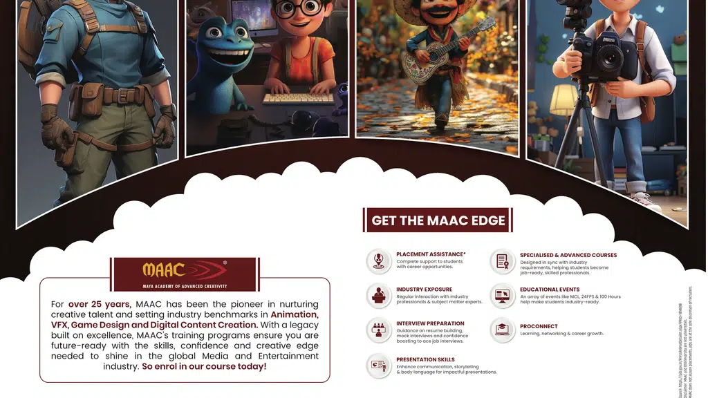 MAAC Dombivali - 3D, Animations, VFX & Movie Making