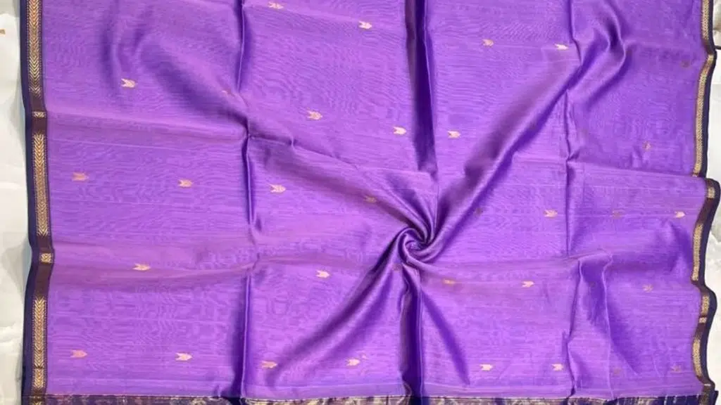Ejaj ansari maheshwari weave sarees.