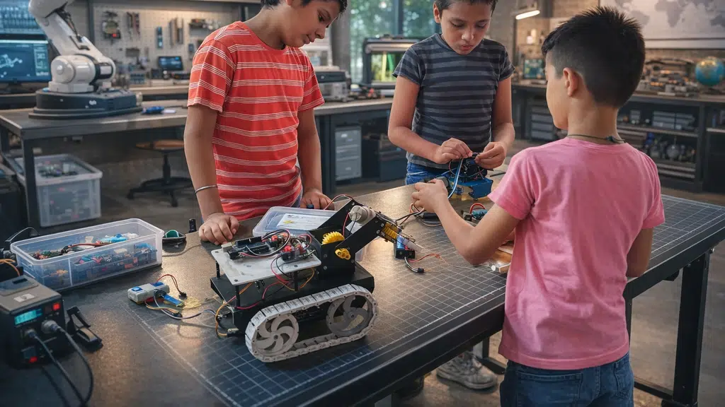 EI Labs Robotics & AI Codning for Schools