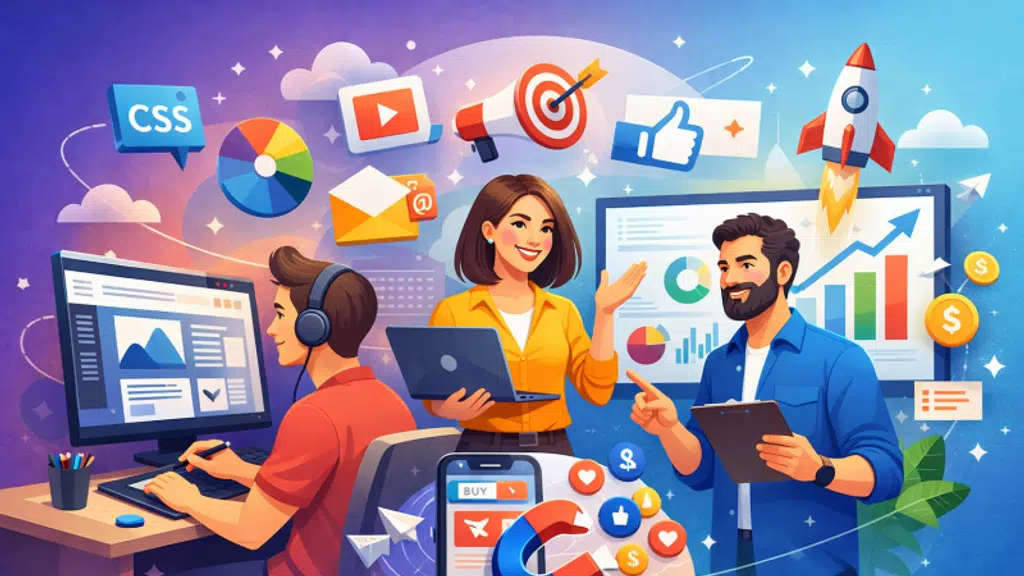 HMG IT SOLUTIONS, Best in Frelancing, Website design, Digital Marketing, Graphic designing