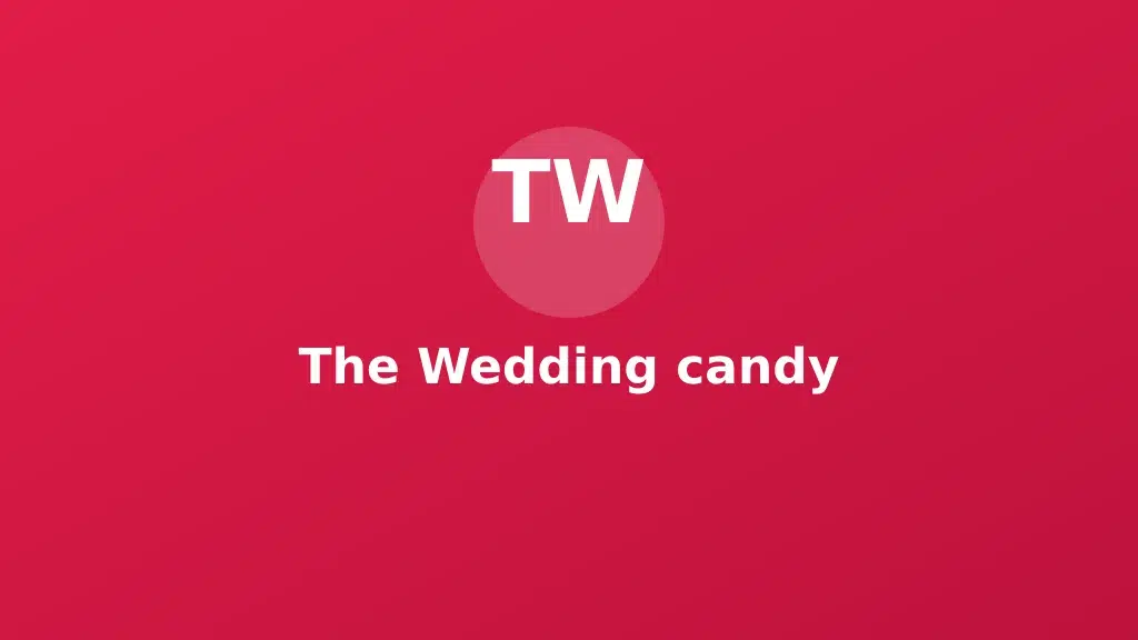 The Wedding candy