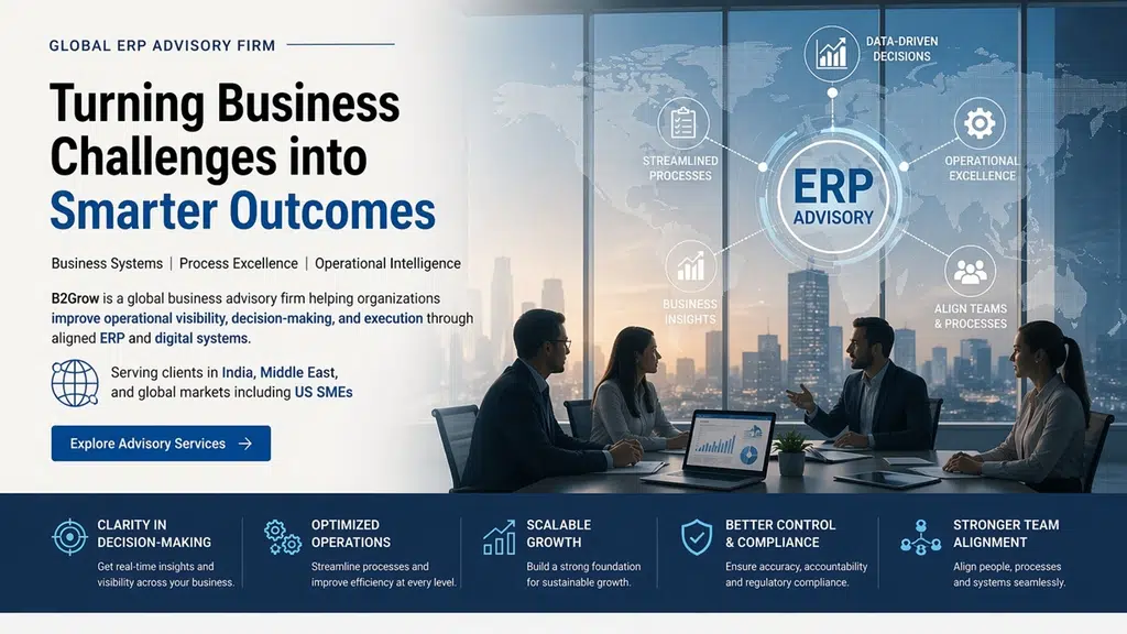 B2grow | Business Consulting | ERP Consulting Services |Digitalization | IT services