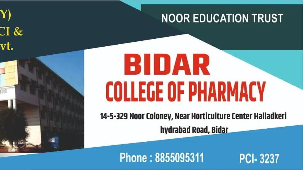 Bidar college of D.Pharmacy Bidar
