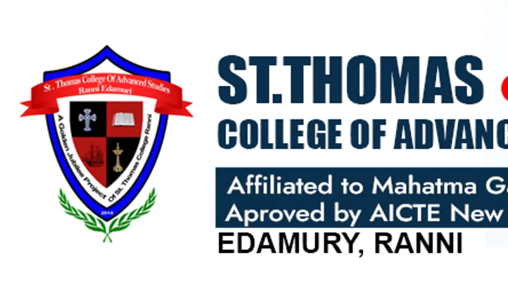 St. Thomas College of Advanced  Studies Edamury, Ranni