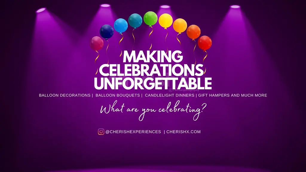 CherishX - Balloon & Birthday Decorations, Kids Birthday Decor, Candlelight Dinner