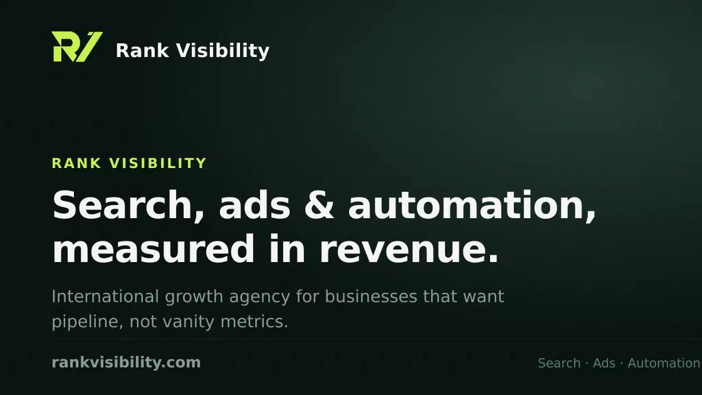Rank Visibility - Digital Marketing, Meta Ads, SEO