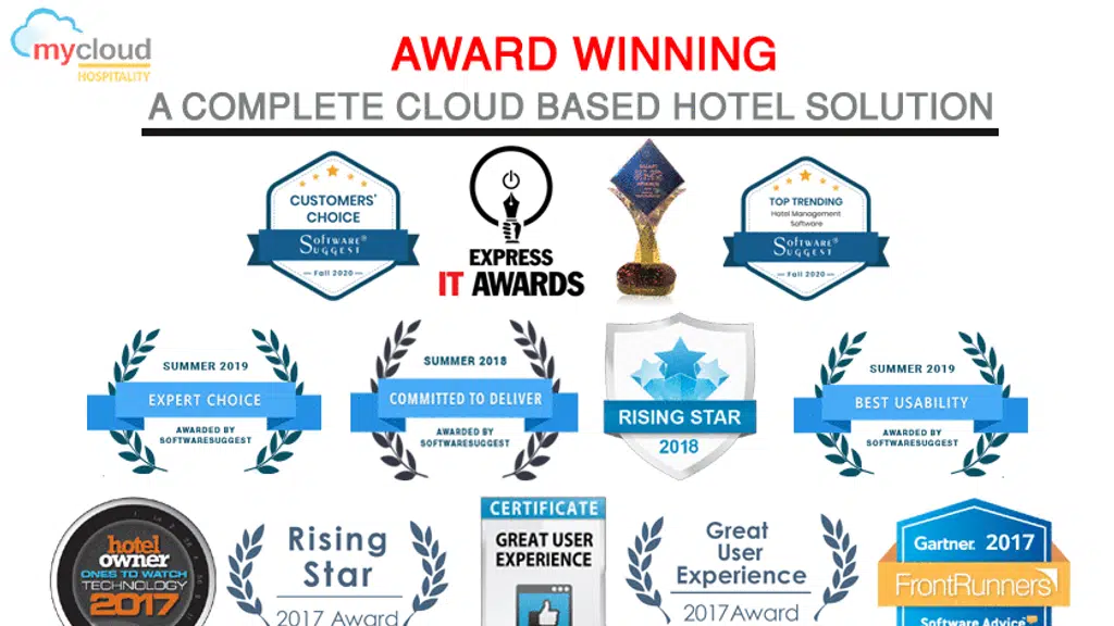 mycloud Hospitality: Award Winning Hotel Management Software